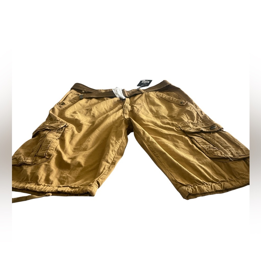 Men's Tan Cargo Shorts